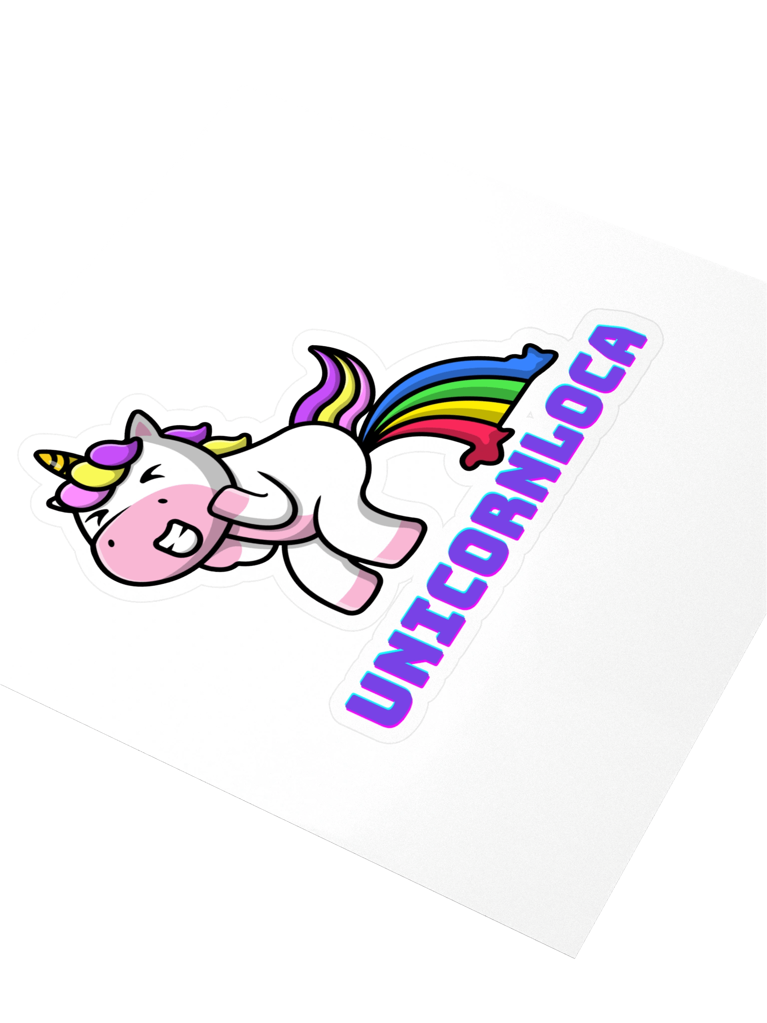 Rainbow Unicorn Kiss Cut Stickers product image (3)