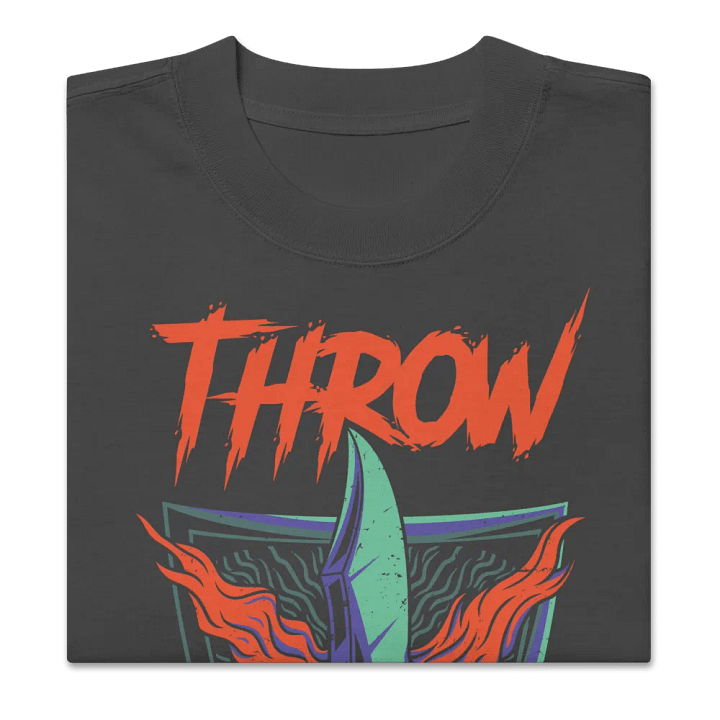 Oversized THROW Tee product image (2)