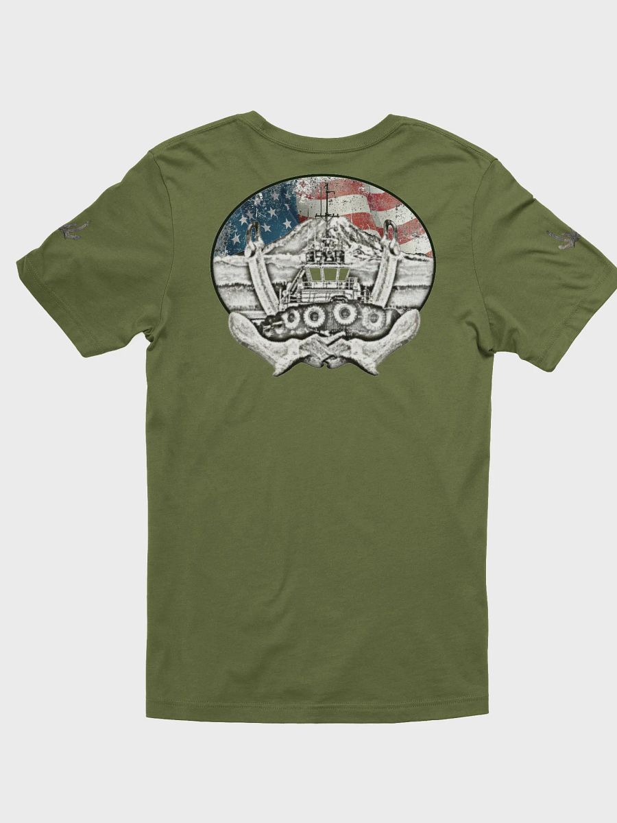 Twin anchor Flage Mount Rainier Marshall Foss T-Shirt product image (3)