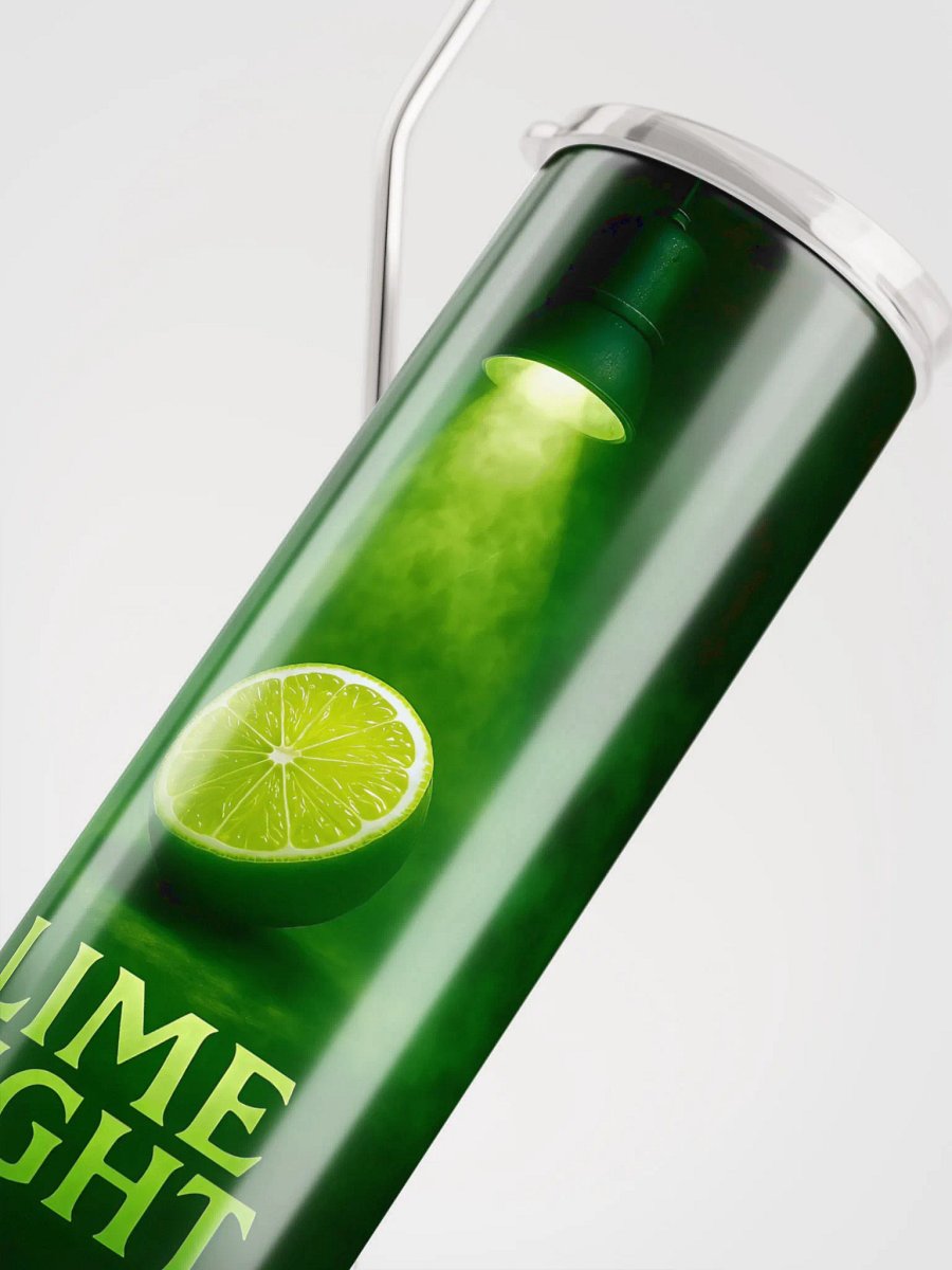 Theatrically Jerry: "Lime Light" Theatrical Stage Light Steel Tumbler product image (4)