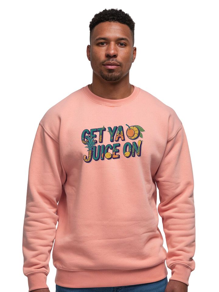 "Get Ya Juice On" Premium Unisex Dusty Rose Sweatshirt product image (2)