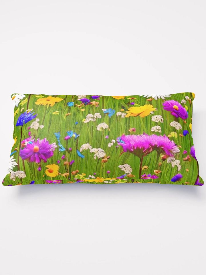 Nature's Embrace: A Bohemian Tapestry Throw Pillow product image (2)