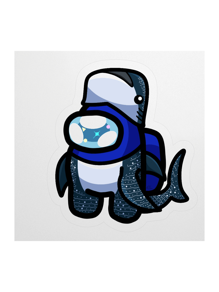Whale Shark Bean Body Sticker product image (3)