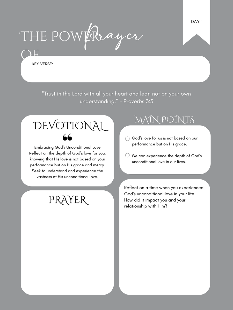 Prey More Worry less Journal Download printable product image (5)