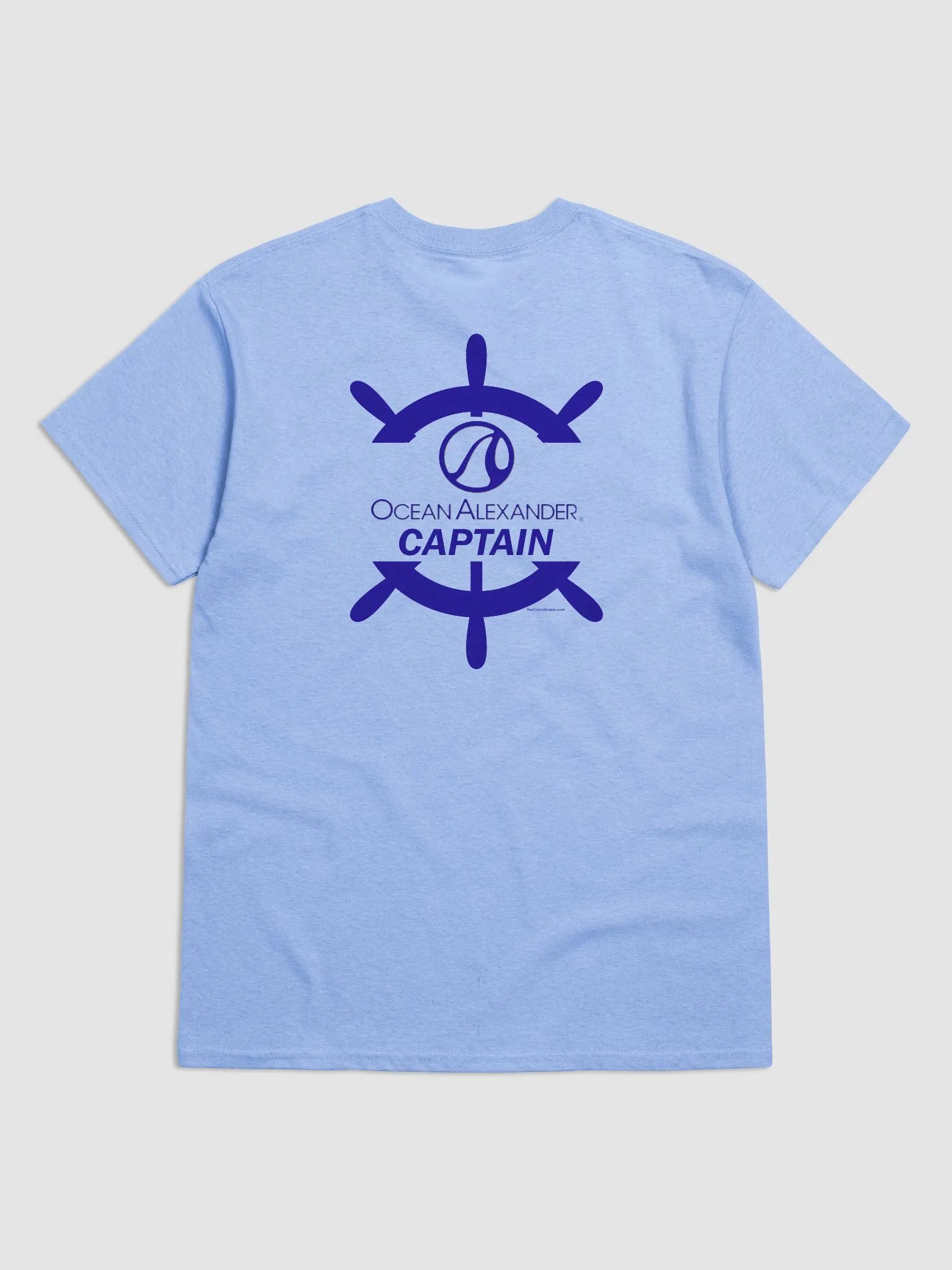 Ocean Alexander Captain - T-Shirt - Light Shirt w/Blue Logo product image (4)
