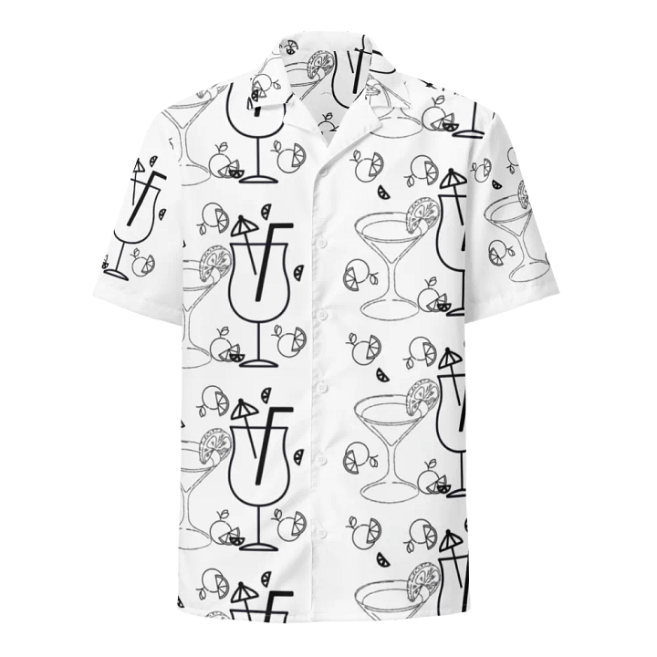 Hawaiian Style Shirt, Happy Hour, Button Up product image (1)