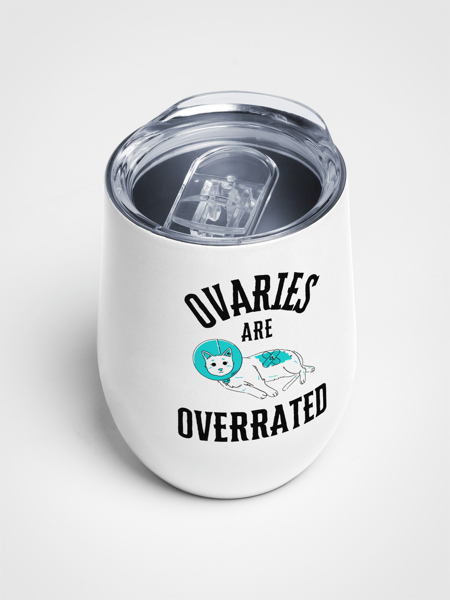 Ovaries are Overrated Wine Tumbler product image (3)