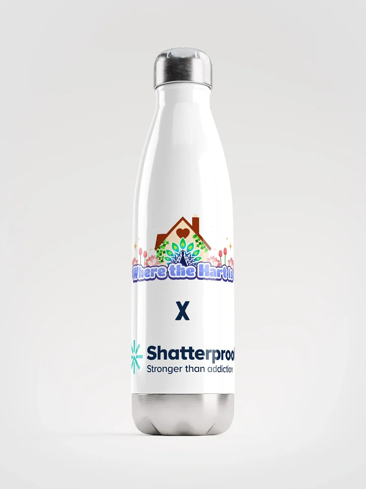 Lisa J Ketrick Memorial Annual Fundraiser Memento Water Bottle - White product image (1)