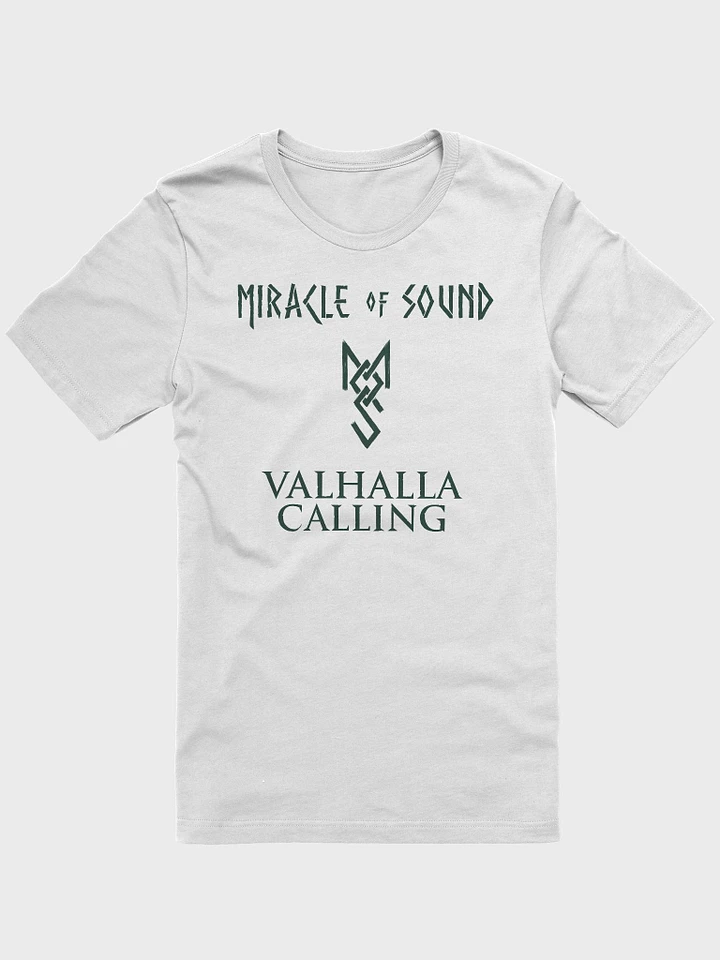 Valhalla Calling T-Shirt Long Green Text product image (1)