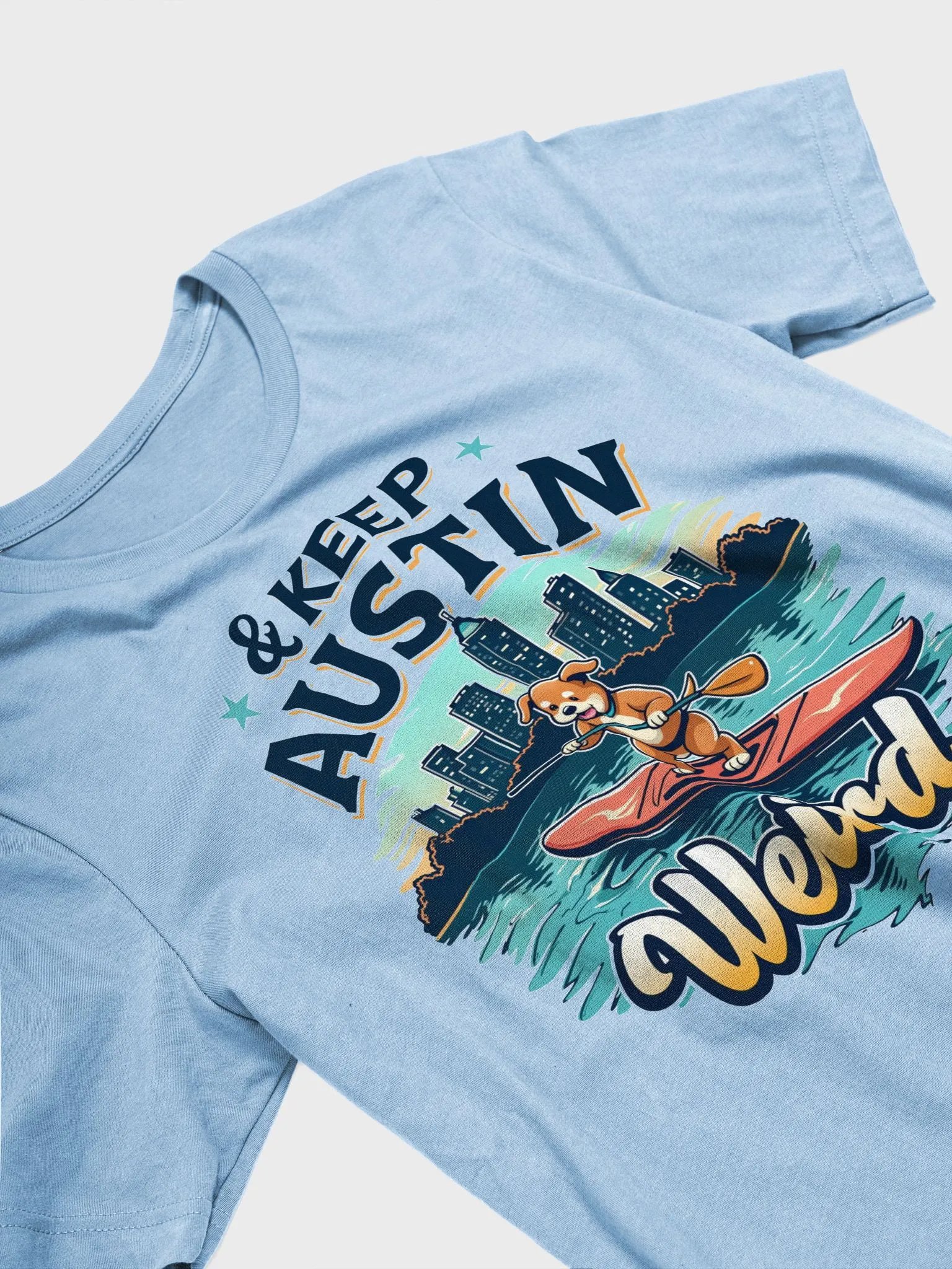 Austin Adventure Dog T-Shirt product image (32)