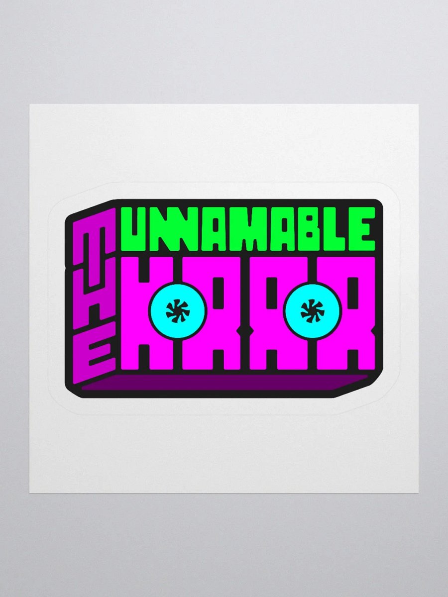 The Unnamable Horror - VHS (Sticker) product image (1)
