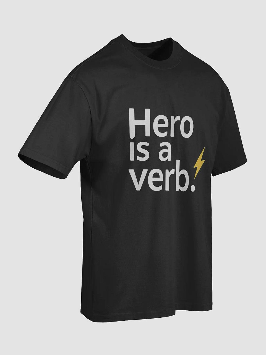 Hero Is a Verb – The Robert Downey Jr. T-Shirt That Inspires You to Take Action product image (7)