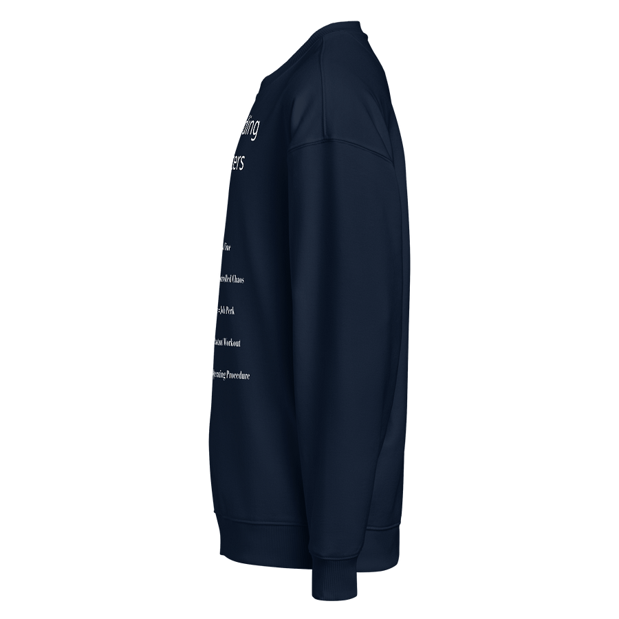 Technical Blueprint Helmet Illustration Sweatshirt product image (3)