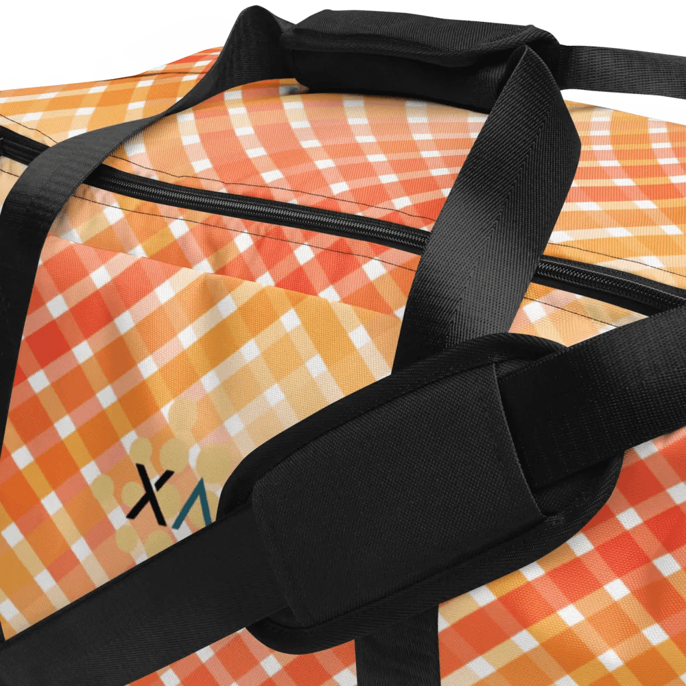 Tartan Sunset All-Over Duffle Bag product image (7)