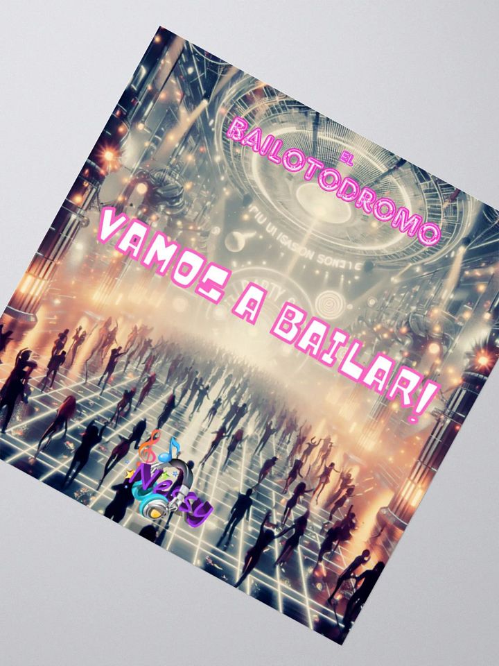 Sticker sencillo Vamos a Bailar product image (5)