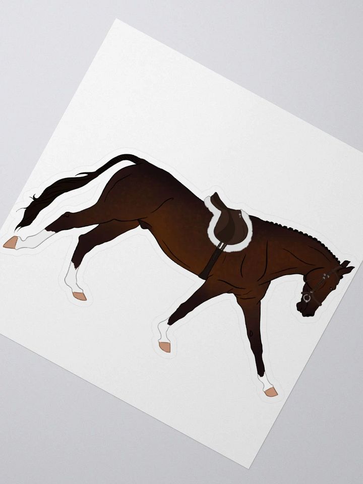 Hunter Horse Sticker product image (2)