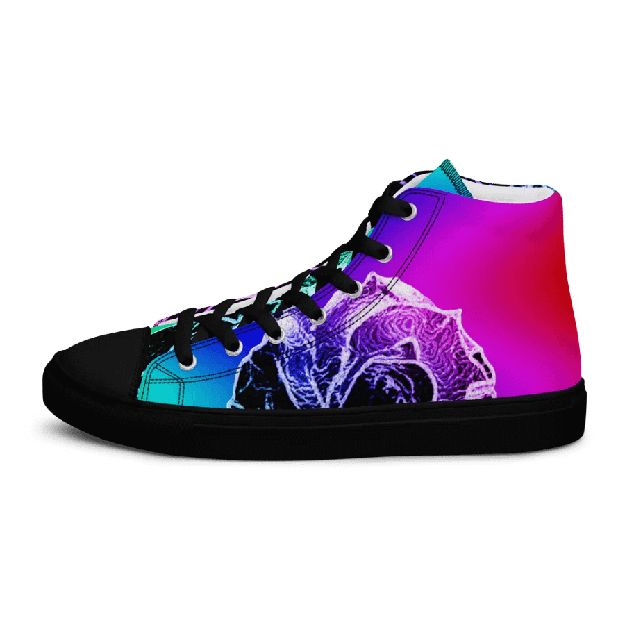 Hint of rose high top canvas shoes (womens) product image (7)