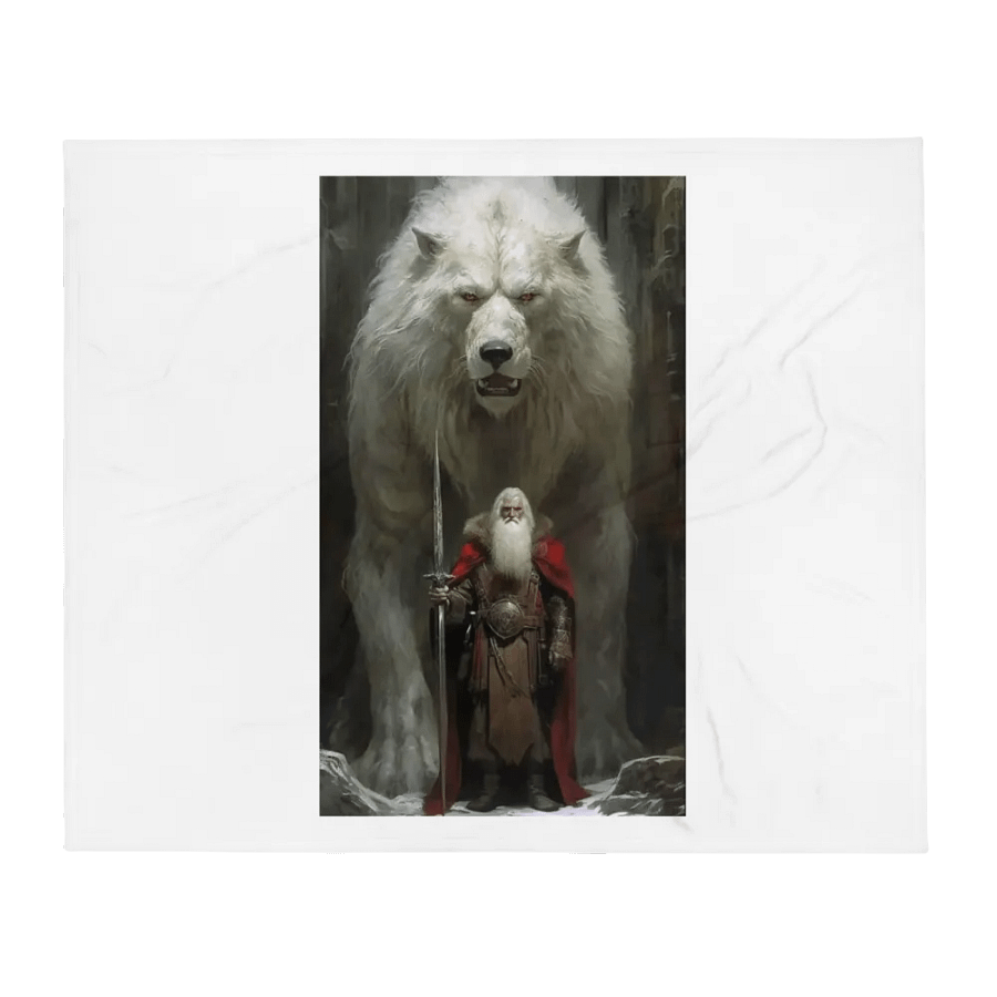 Odin and Fenrir Blanket product image (1)