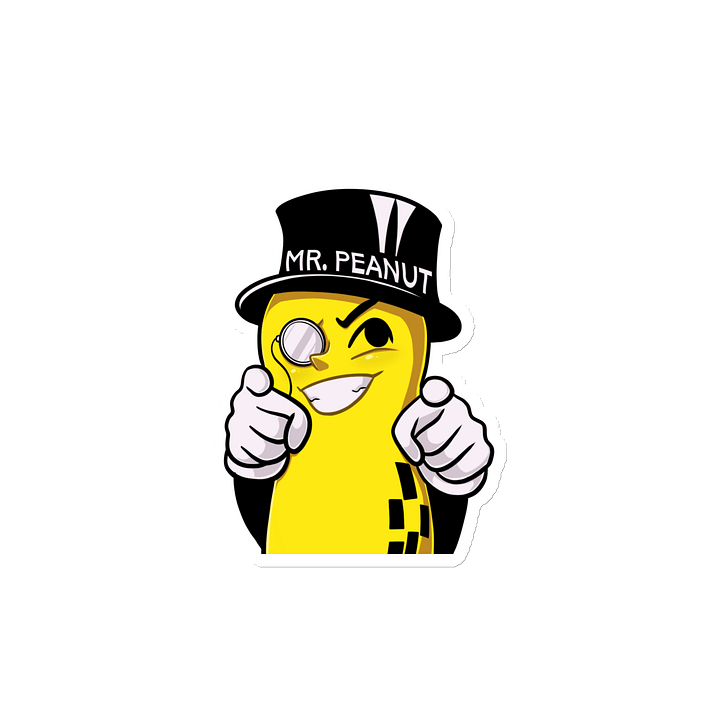 P3ANUT Sticker product image (2)