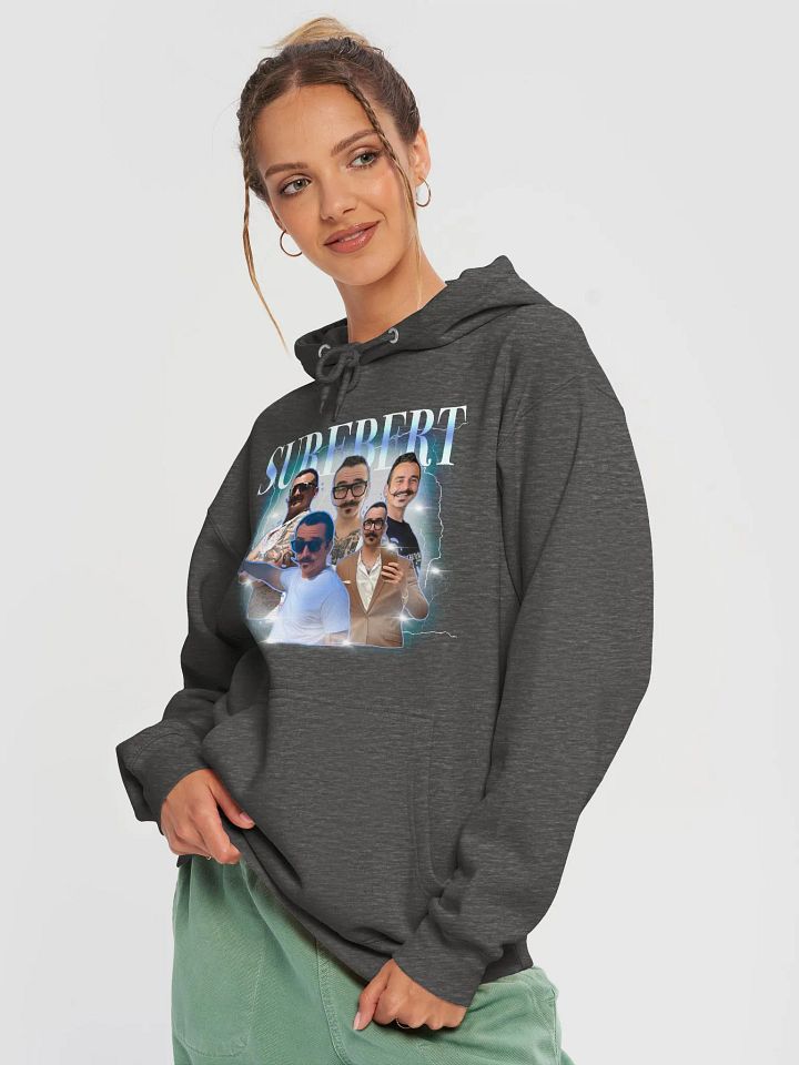 SUREBERT Mustache Mania Hoodie product image (2)