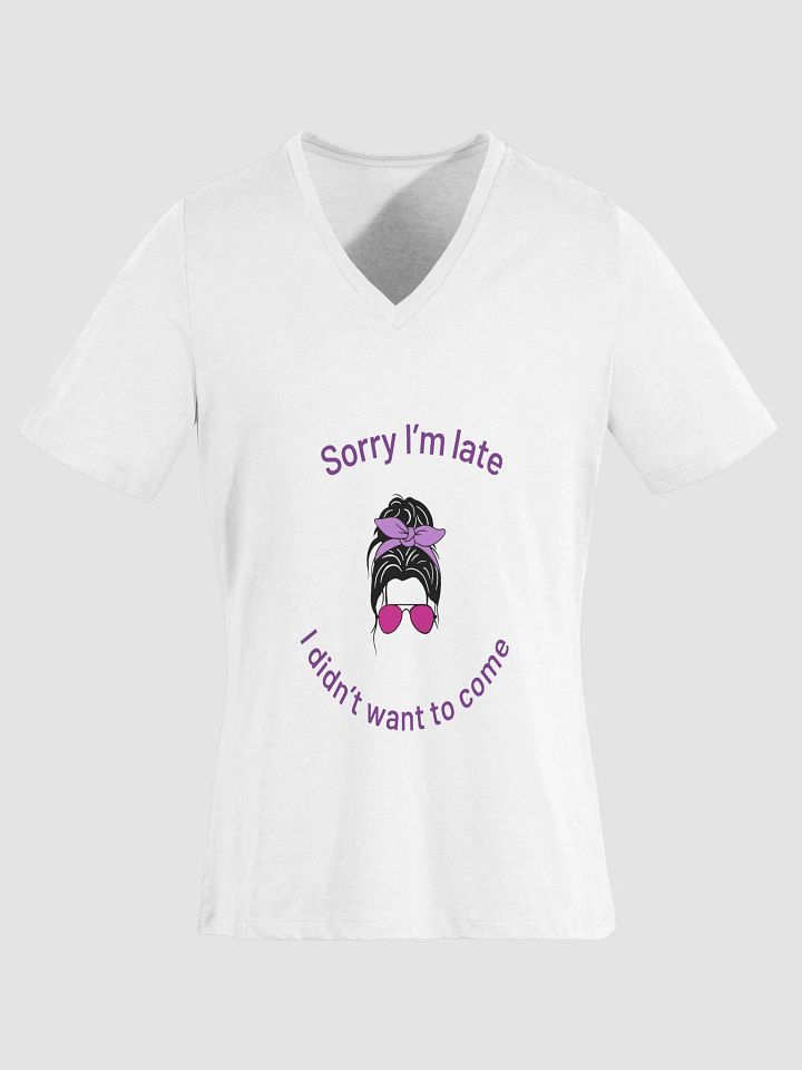 Sorry I'm late, purple product image (1)