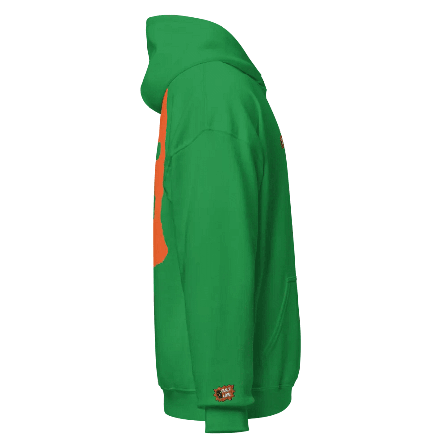 CULT LIFE BRAND HOODIE ORANGE SKI MASK product image (3)
