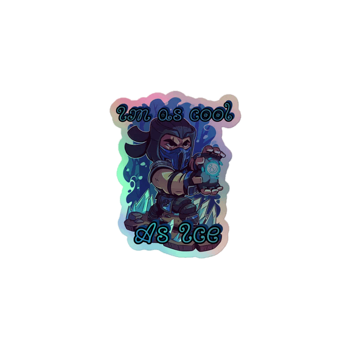 Cool as Ice sub zero sticker product image (1)