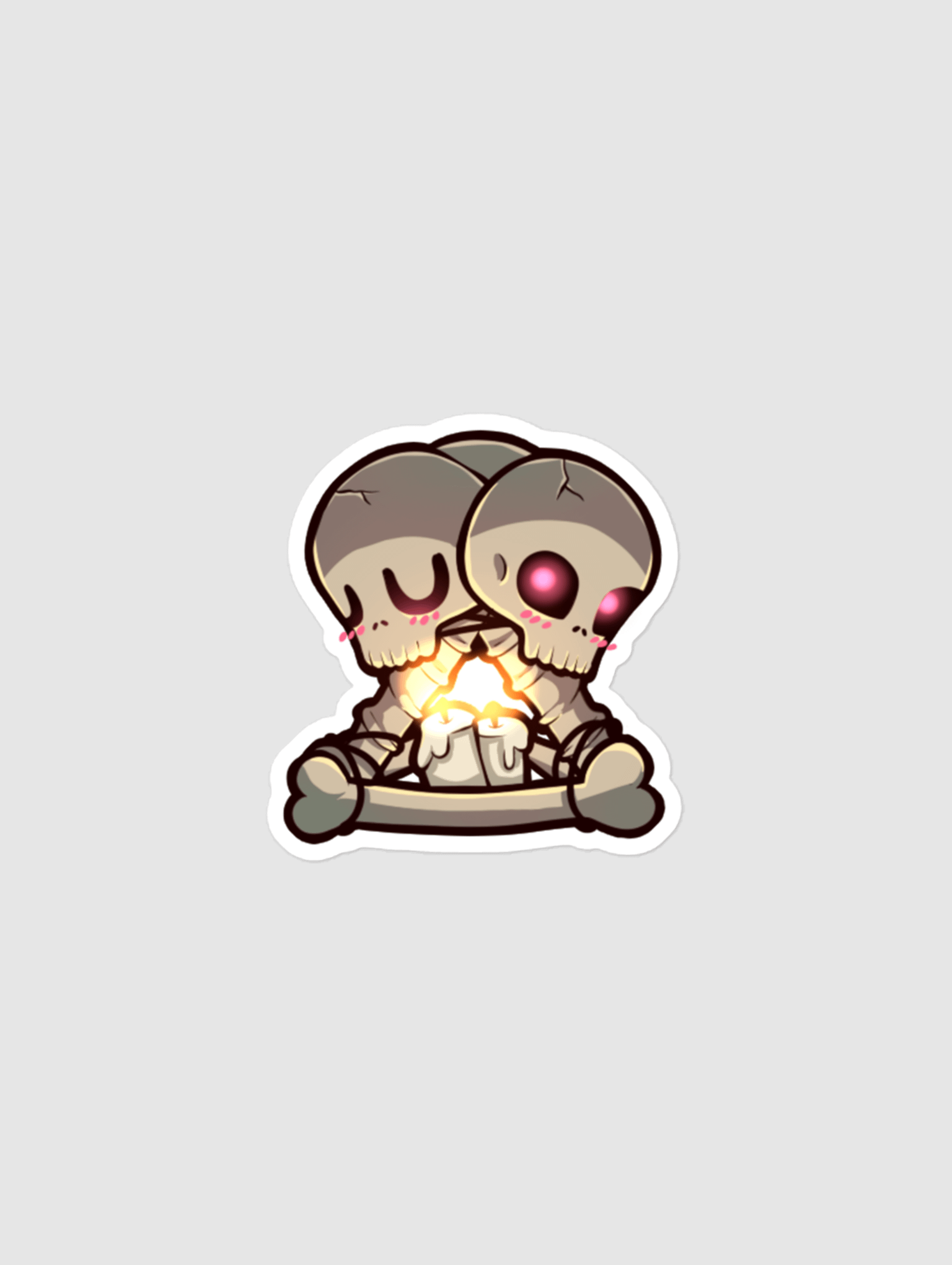 uwu hex totem - medium sticker product image (1)