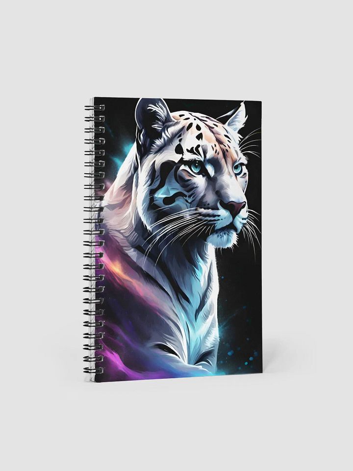 Celestial Leopard Spiral Dreams Notebook product image (1)