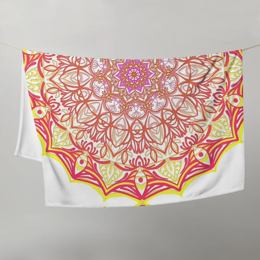 Mandala Magic Throw Blanket product image (4)