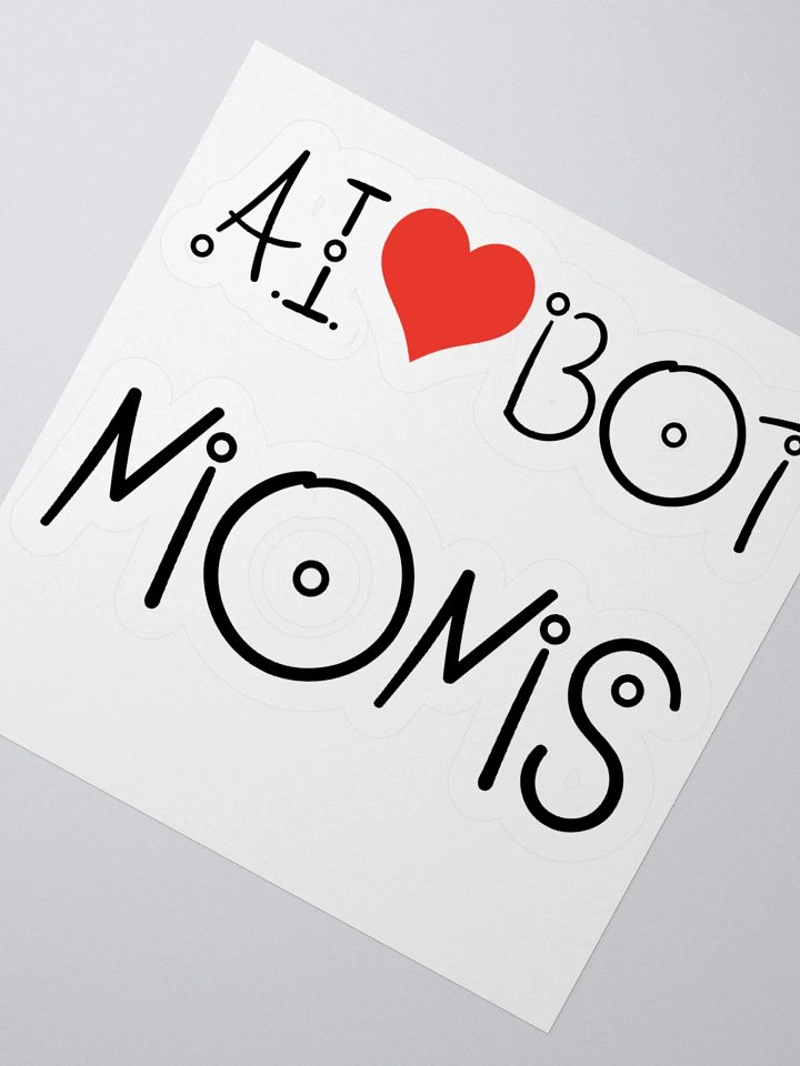 A.I. Heart Bot Moms Sticker product image (5)