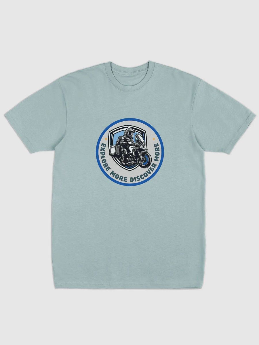 Adventurous Rider Emblem Tee | Explore more discover more product image (2)