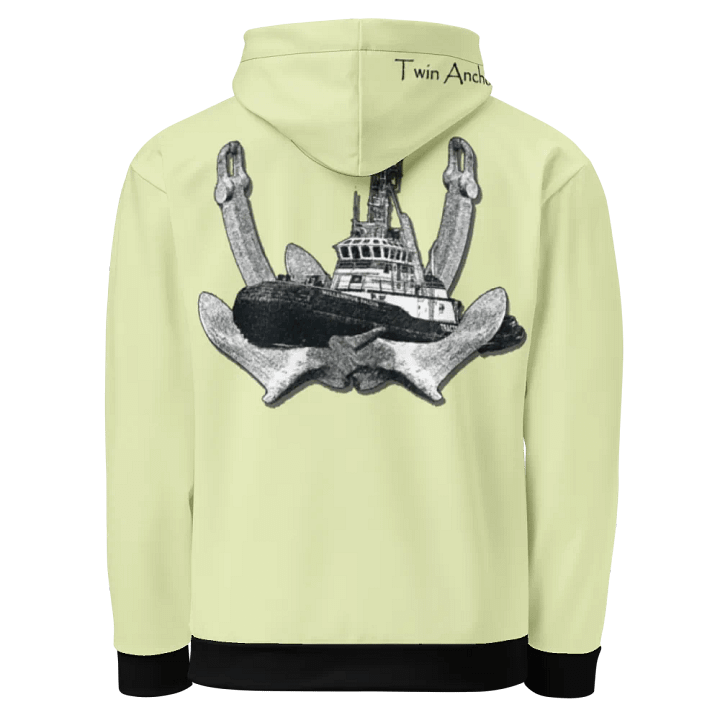 snow flurry Twin Anchor Marco tug Hoodie product image (1)