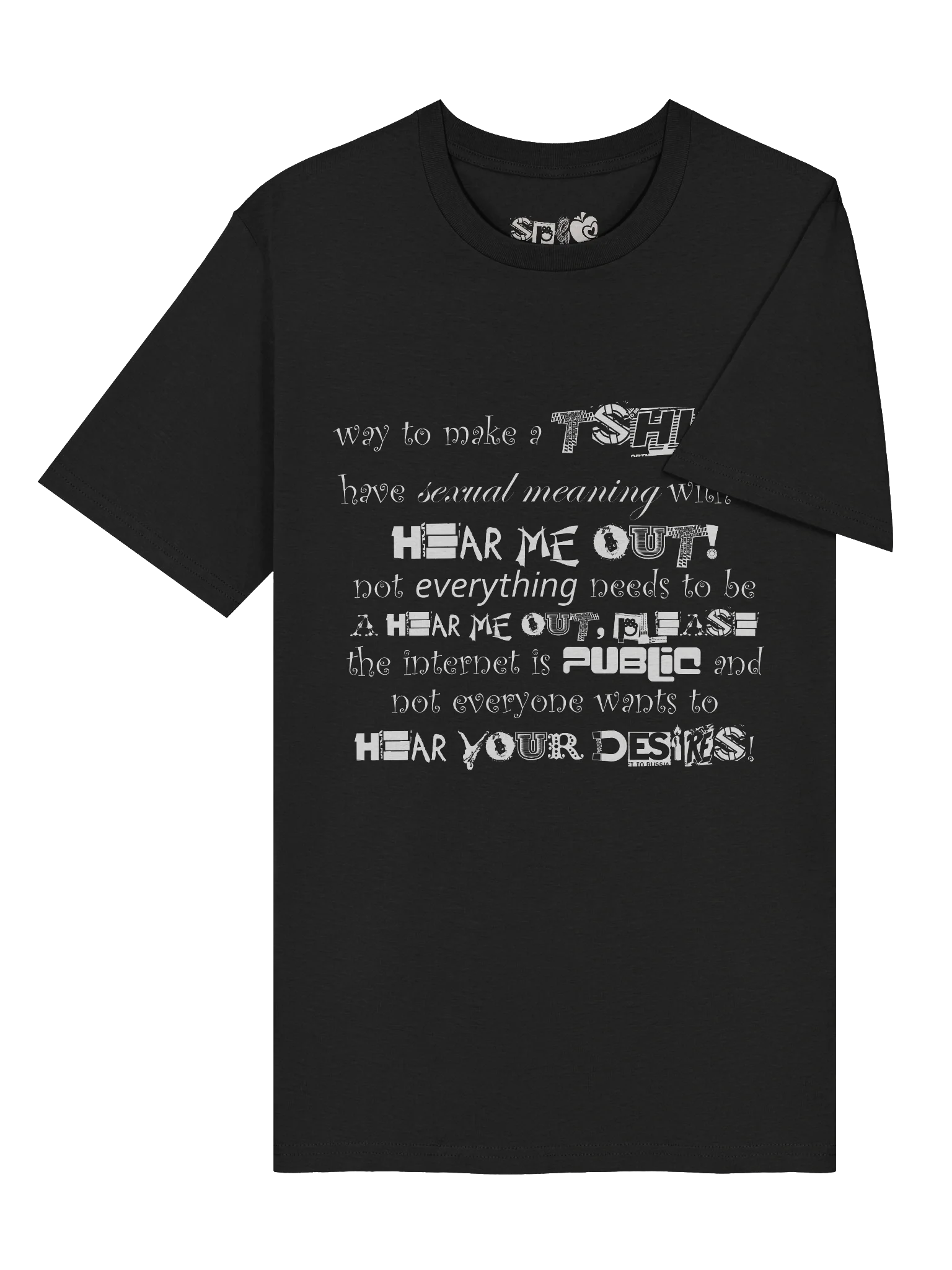 ANTI-HEAR ME OUT SHIRT (EMO VERSION) product image (6)