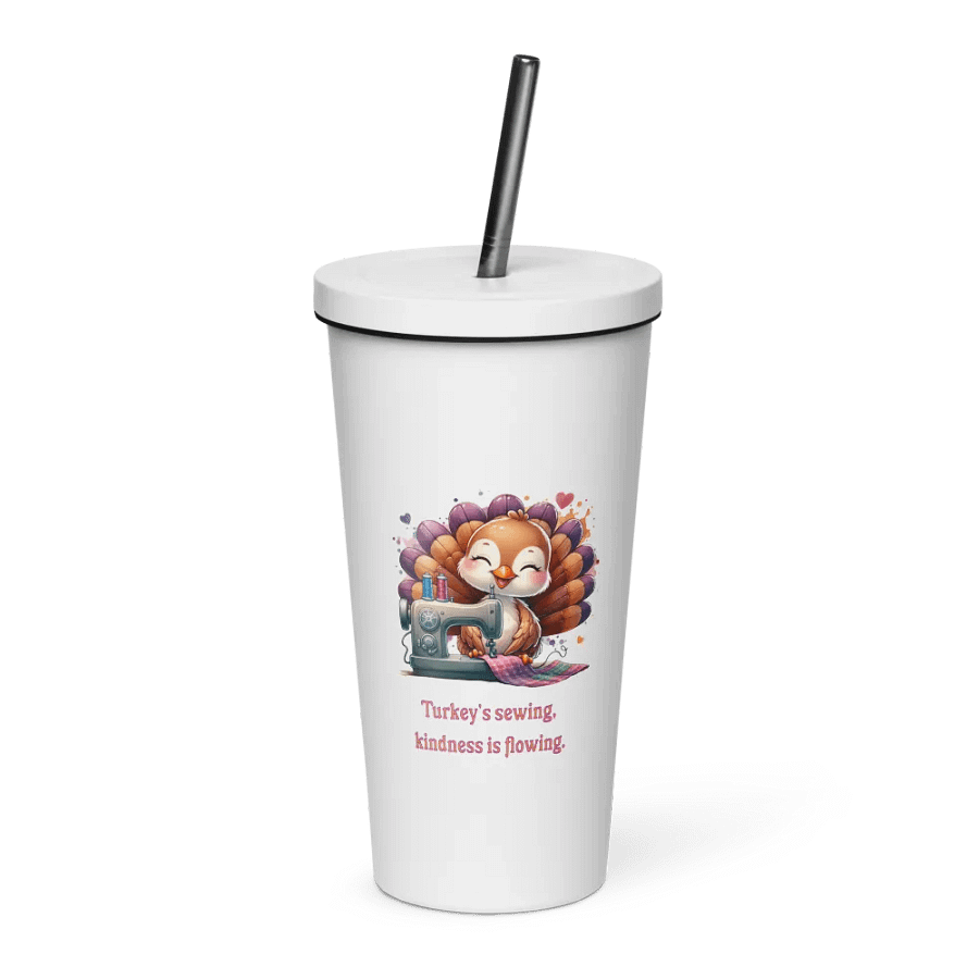 Turkey's sewing, Kindness is Flowing Tumbler product image (4)