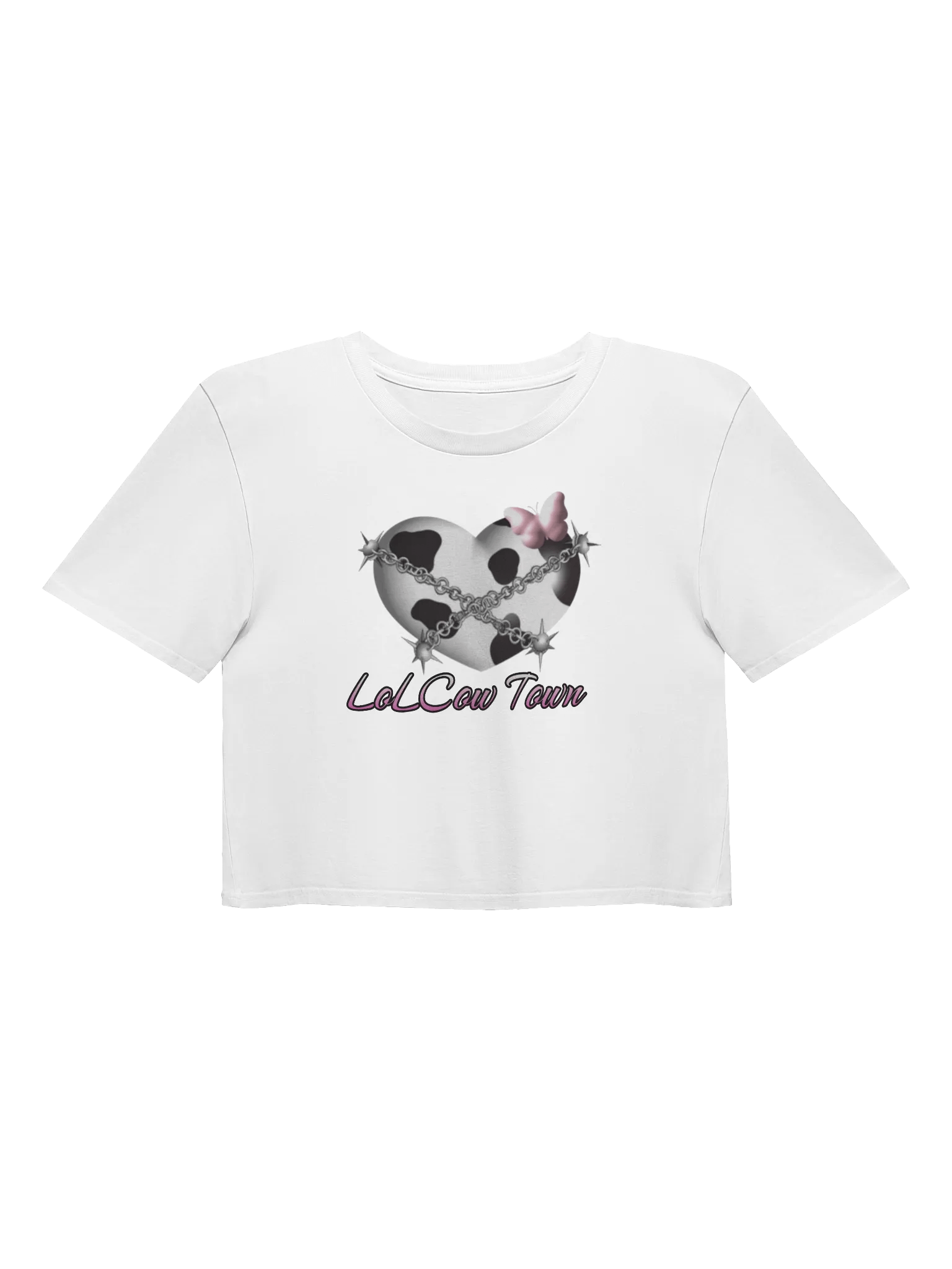 LoLCow Town Crop Tee product image (4)