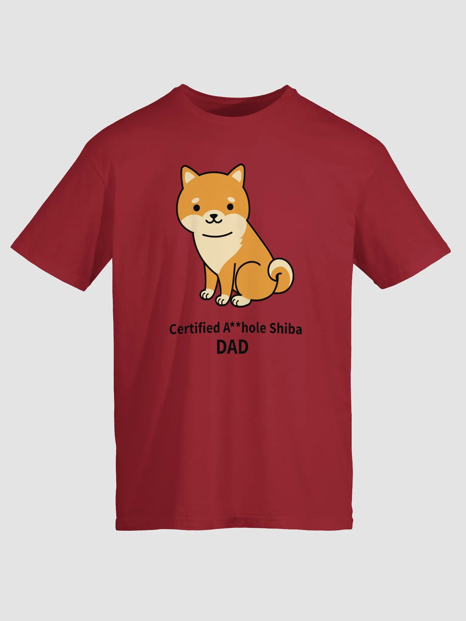 Shiba Dad Unisex Softstyle T-Shirt product image (1)