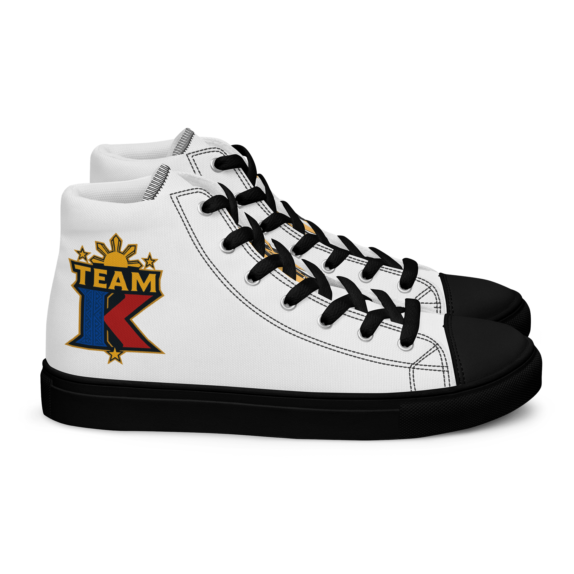 Team K Philippines Women's High Top Canvas Shoes product image (2)