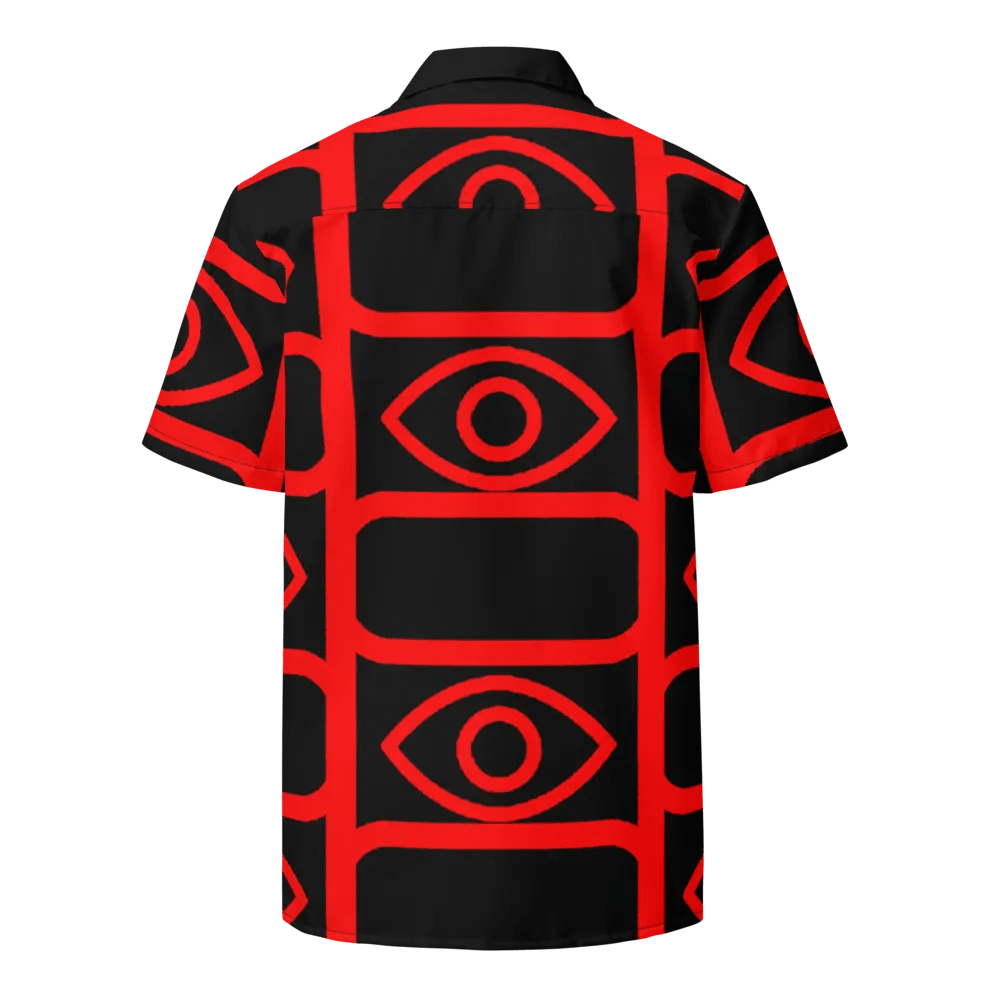 EyeSeeThru Logo Pattern Hawaiian Shirt product image (2)