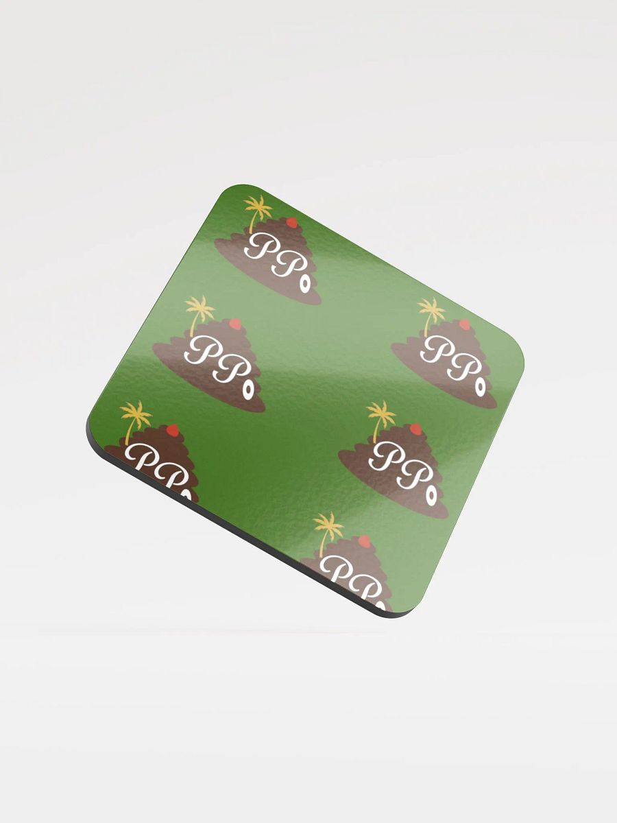 Poop Pees Classic Logo Coaster product image (1)