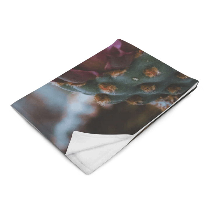 Desert Flower Throw Blanket product image (2)