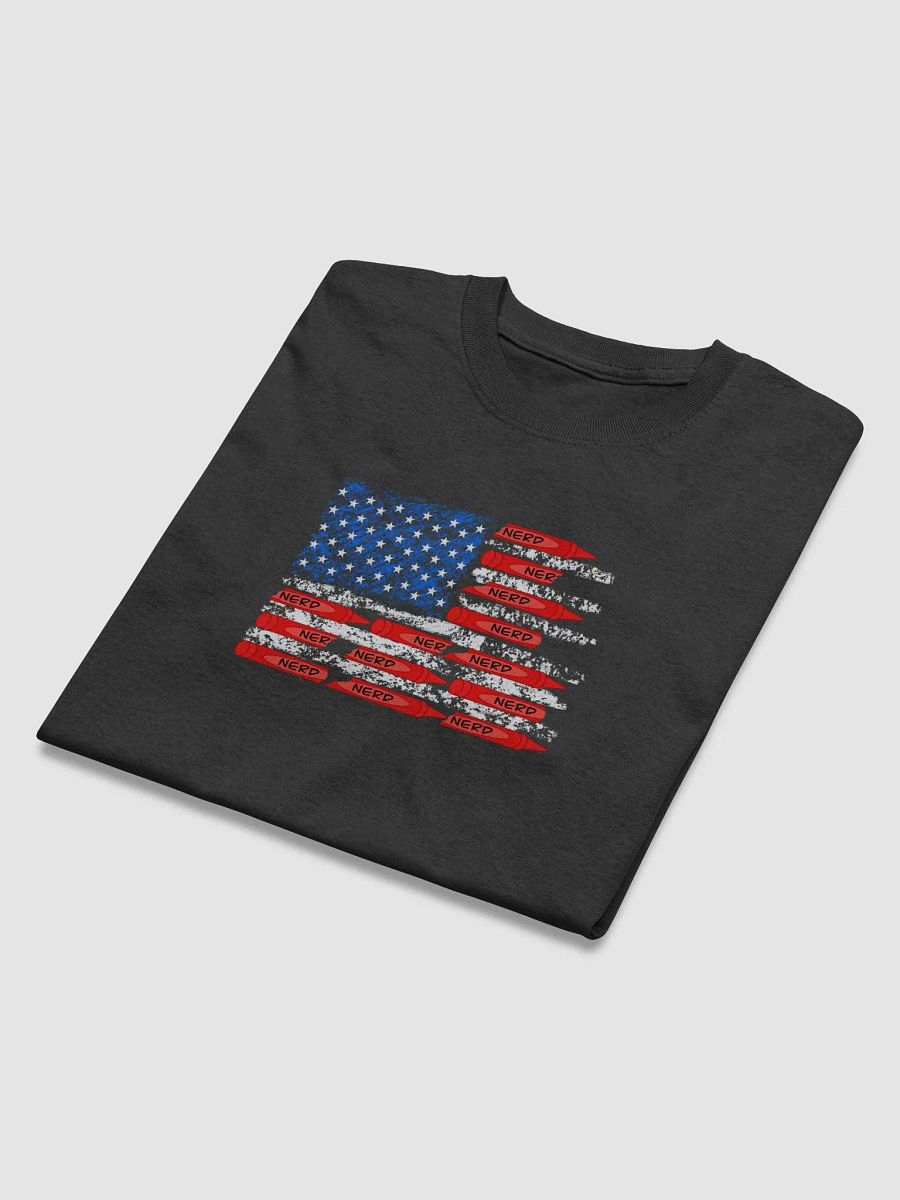 American Flag Nerd T-Shirt product image (3)