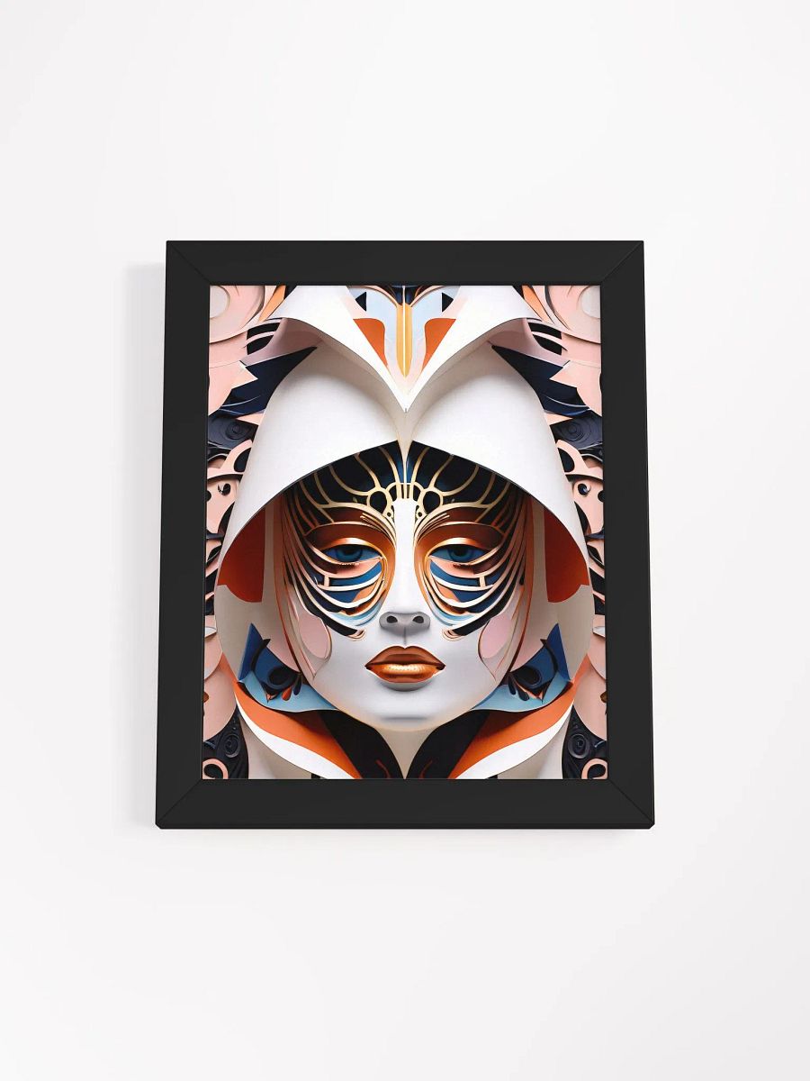 Kabuki Mask 2299 - Wall Art - Framed product image (1)
