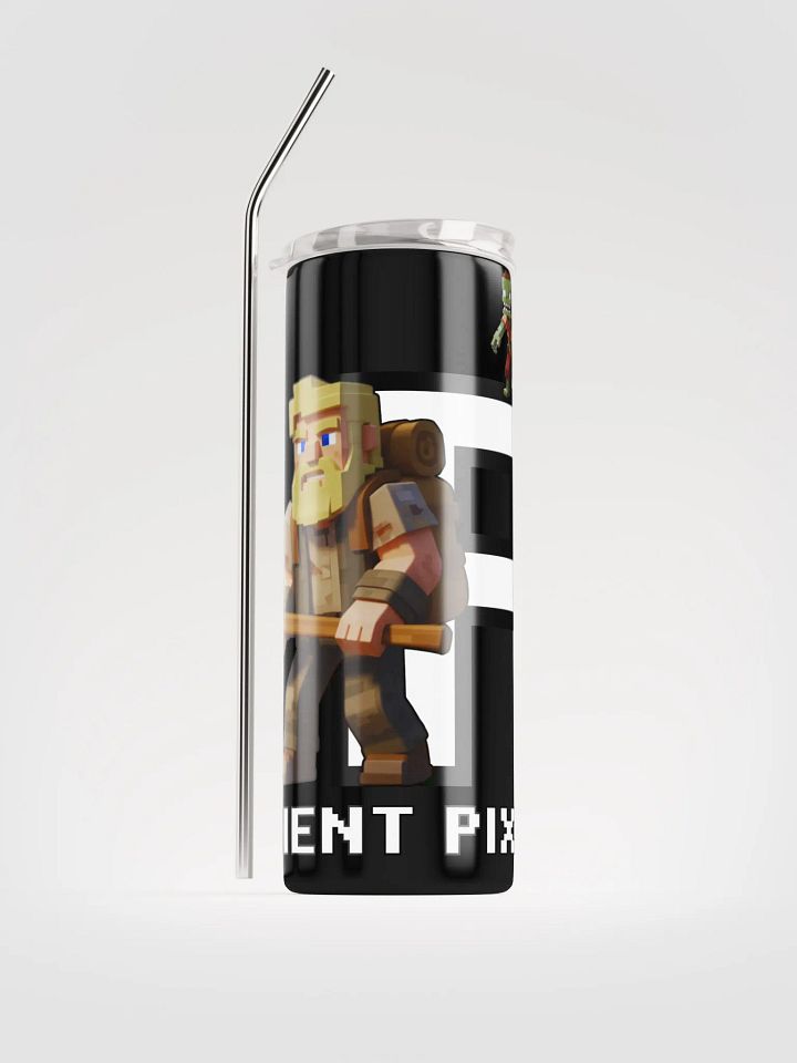 Patient PixelZ P Logo Stainless Steel Tumbler product image (1)