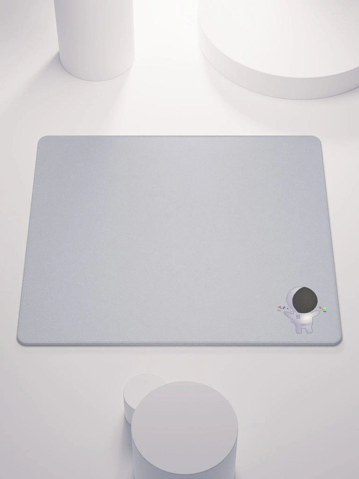 Light grey Gaming Mouse Pad with Chibi SoSillySal Avatar(2 Sizes) product image (1)