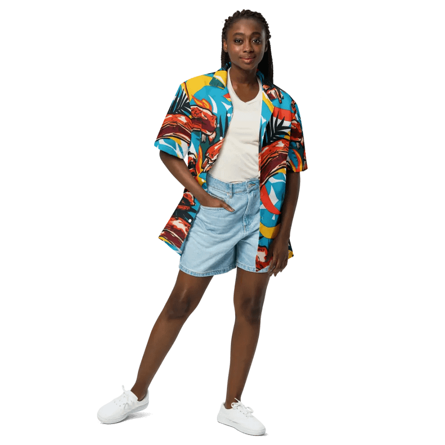 Tropical BBQ Hawaiian Shirt product image (3)