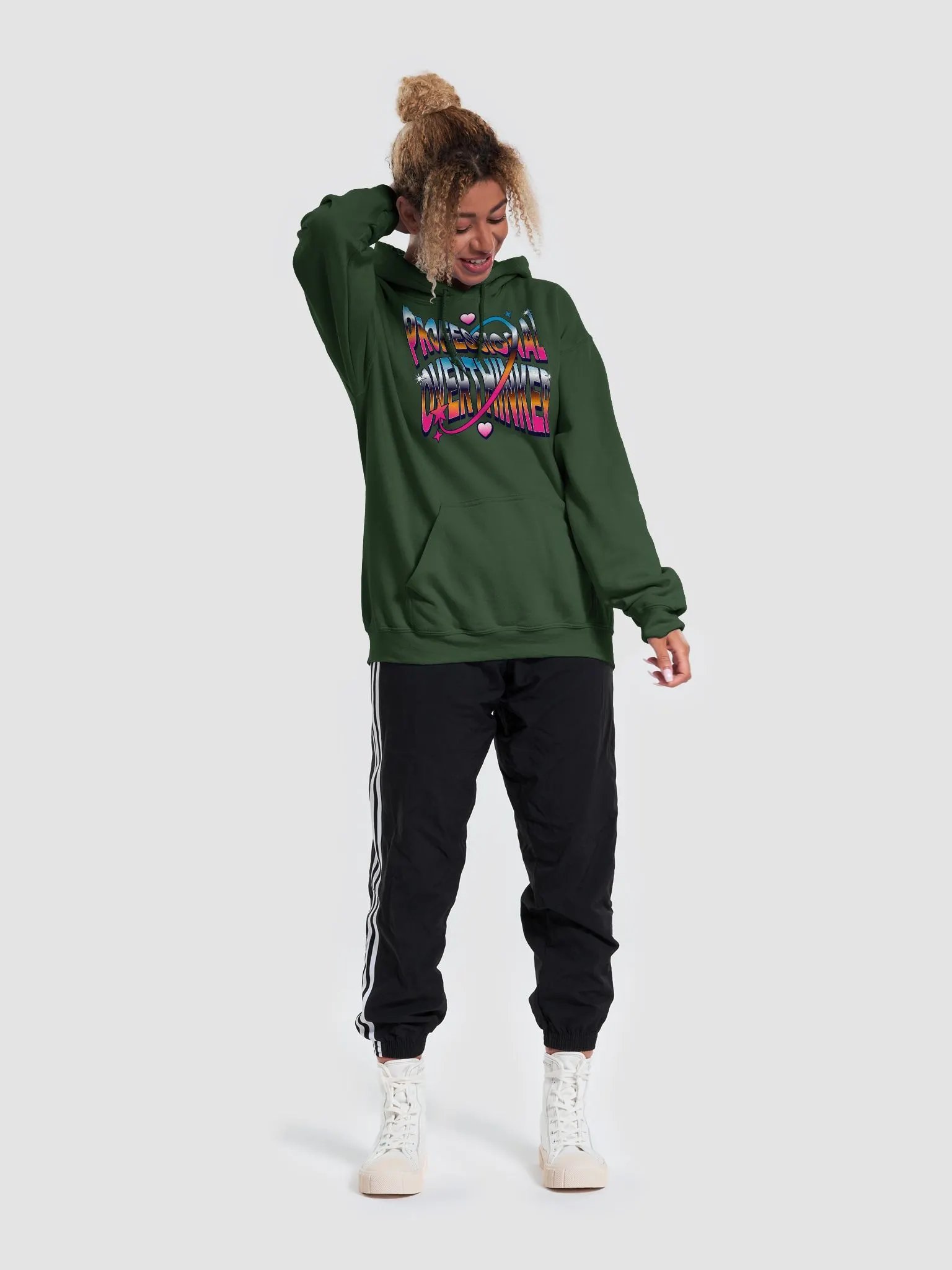 Professional Overthinker Vibrant Classic Hoodie product image (9)