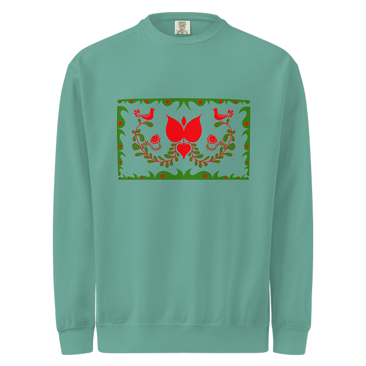 Hungarian Green Traditions Sweatshirt product image (1)