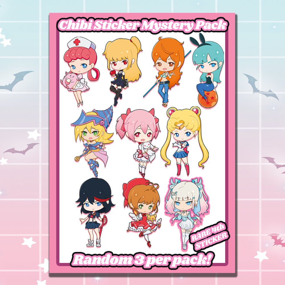 Chibi Sticker mystery pack - Anime pack product image (1)