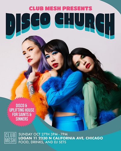 Sunday of Mesh Fest, we’re playing disco, house, and uplifting dance music @logan_eleven! Come grab a bite, drink, and dance!...